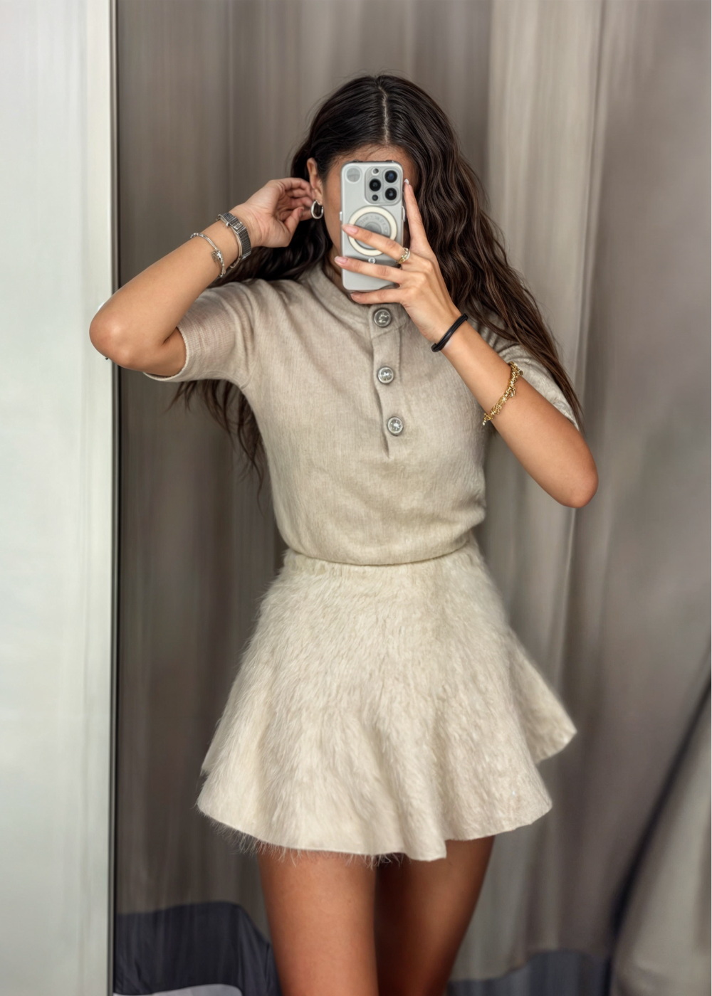 Clarice | Rock- und Pullover-Set