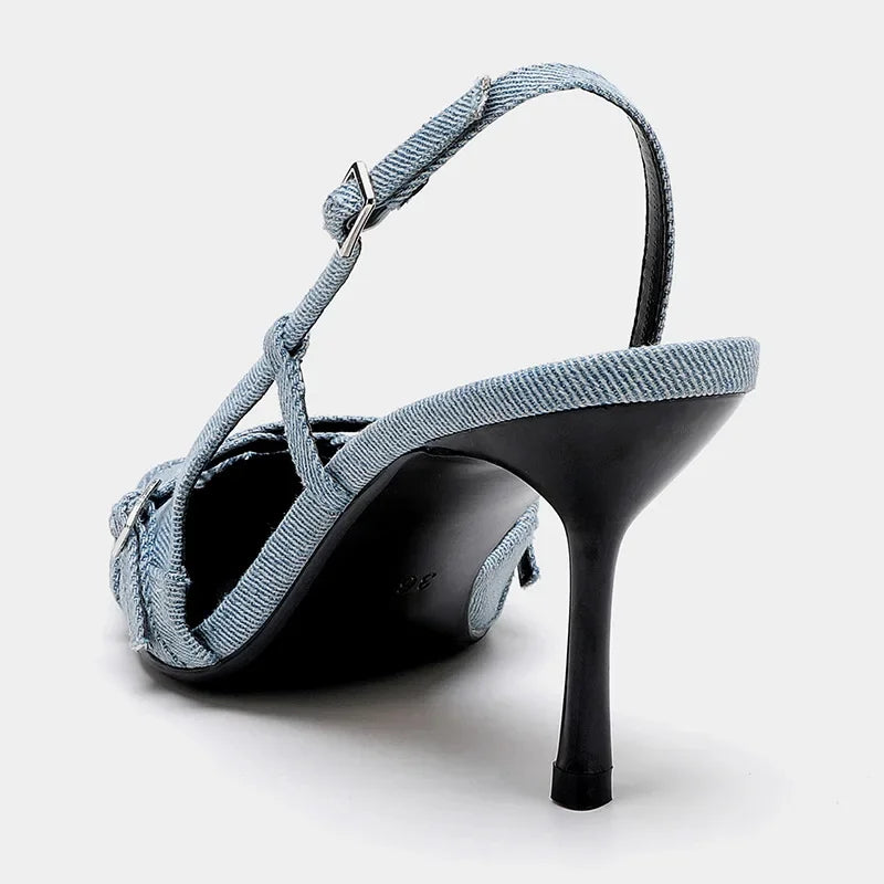 Virelle | Denim-Heels