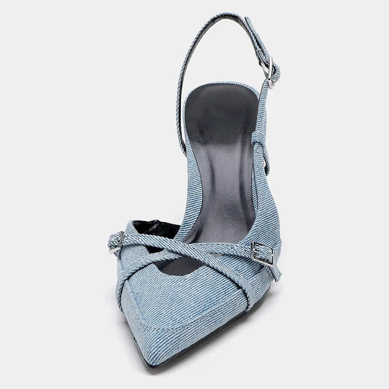 Virelle | Denim-Heels