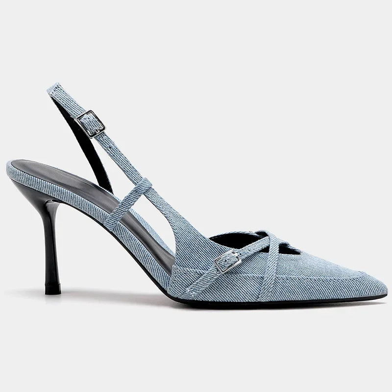 Virelle | Denim-Heels