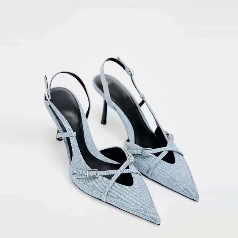 Virelle | Denim-Heels