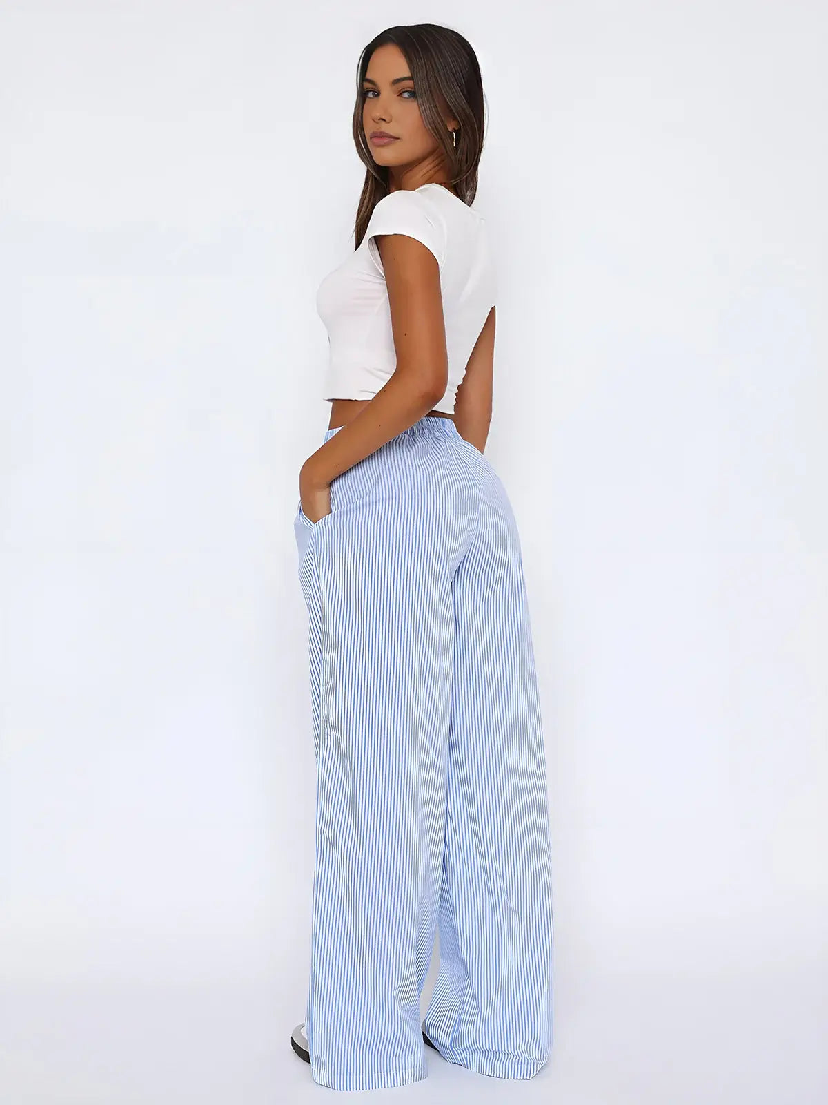 Iris | Elegante Straight-Leg-Hose